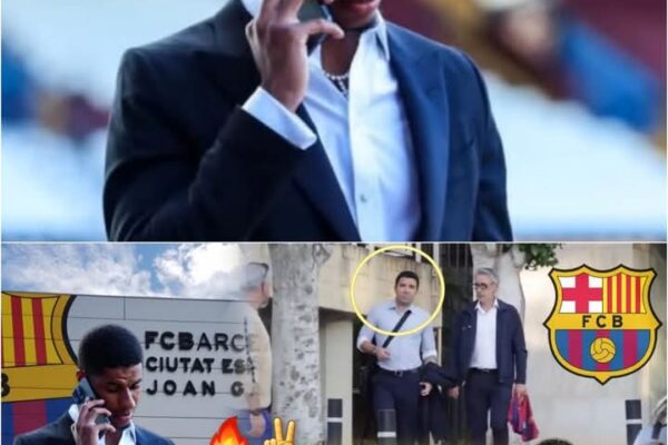 # Rashford to Barcelona Nears Completion as Agent Meets Deco and Agreement Is Reached