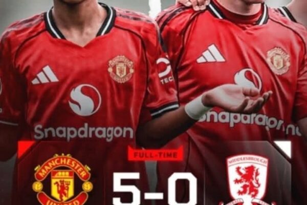 The Manchester United U18s team, led by Darren Fletcher, has been making waves with their impressive performances. In their latest match, they secured a convincing 5-0 win, with JJ Gabriel scoring a brace and Kai Rooney making his debut. Let’s take a closer look at the match and the players’ performances.